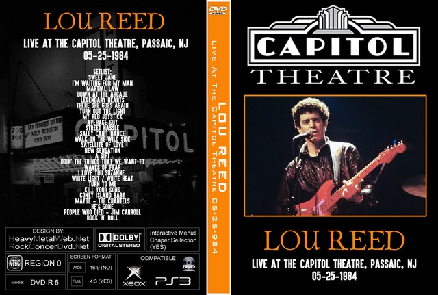 LOU REED - Live At The Capitol Theatre Passaic NJ 25-05-1984 (UPGRADE REMASTERED).jpg